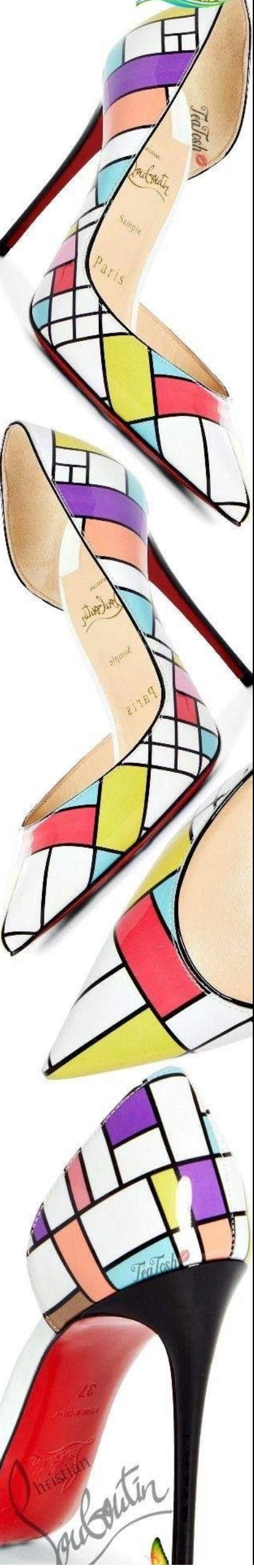 Christian Louboutin Checkers Pumps RRP $ 1100