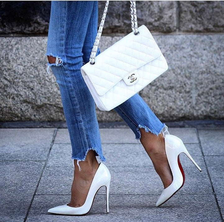 Christian Louboutin White So Kate Pump RRP $1,350