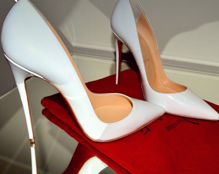 Christian Louboutin White So Kate Pump RRP $1,350