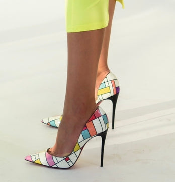Christian Louboutin Checkers Pumps RRP $ 1100