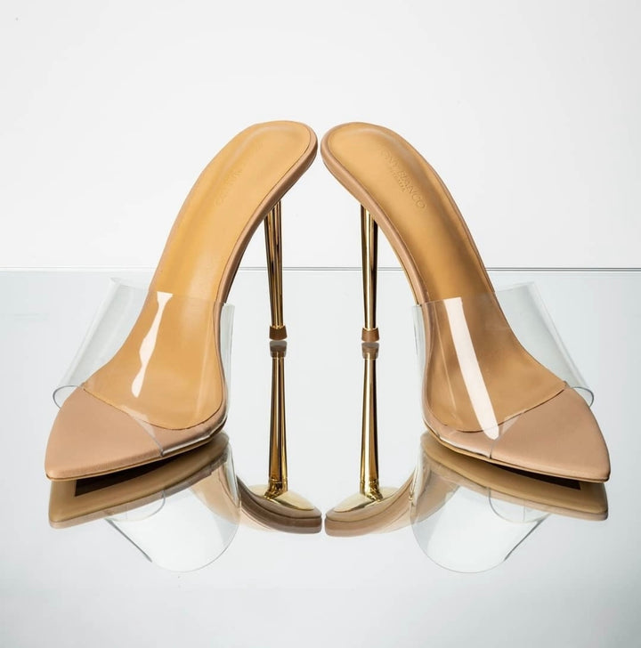 Tony Bianco nude heels RRP$ 399
