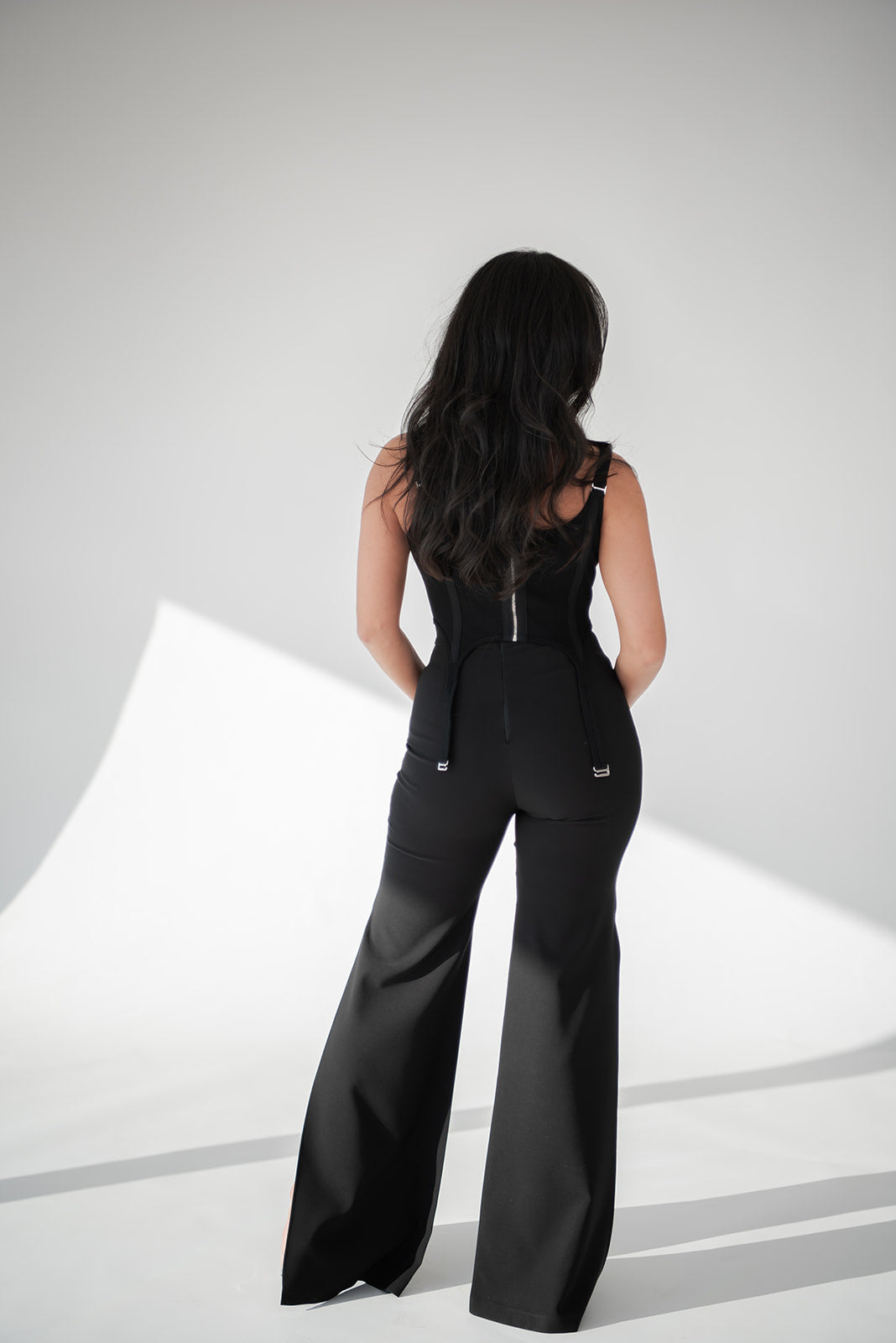 Dion lee Combat Corset Tank w Black Nookie High waisted Pants RRP $760