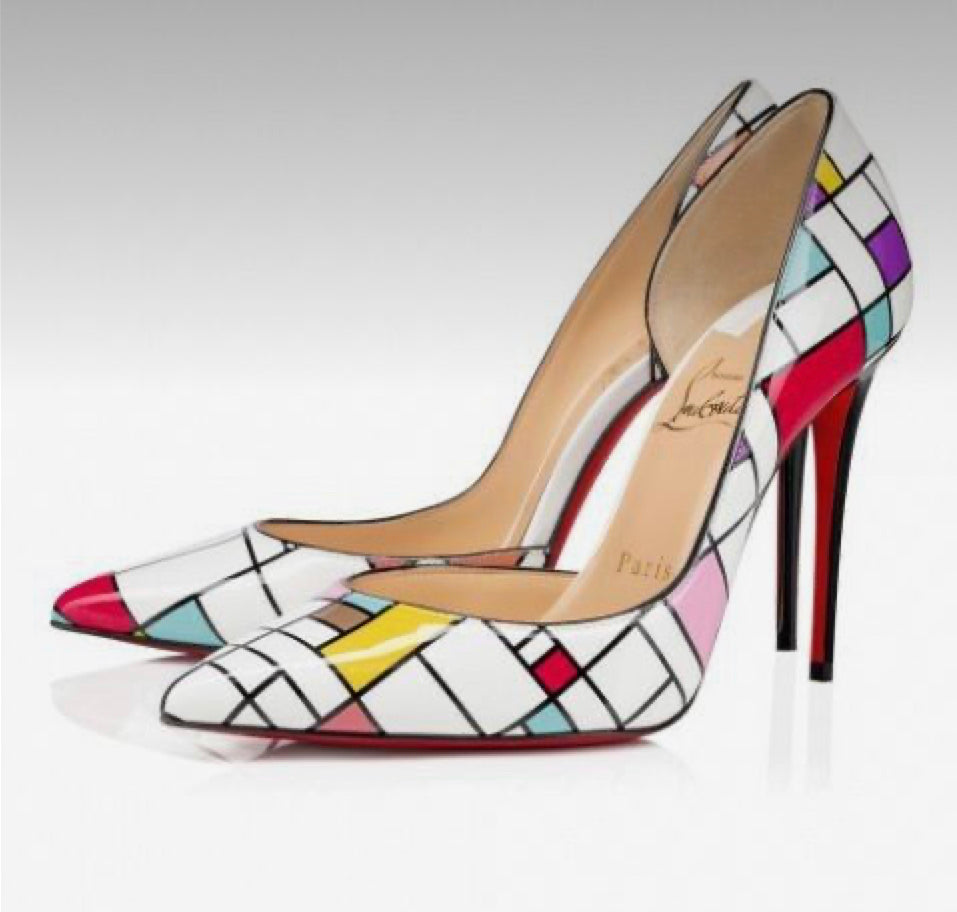 Christian Louboutin Checkers Pumps RRP $ 1100