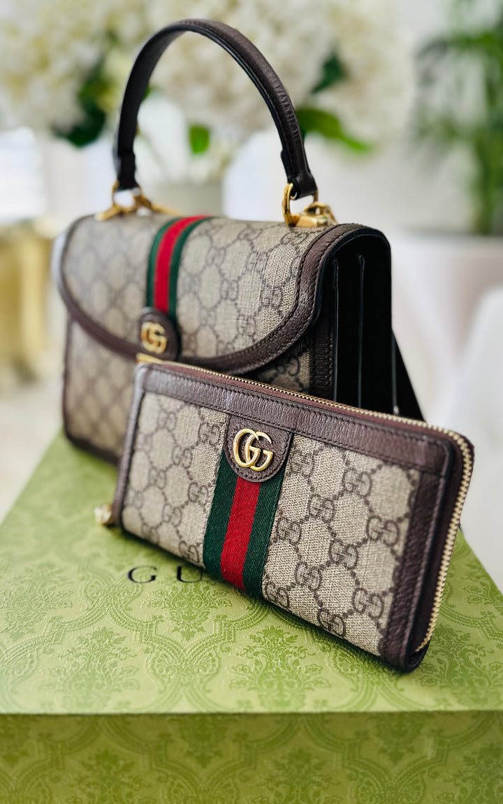 Gucci Ophidia Zip Wallet RRP$1100