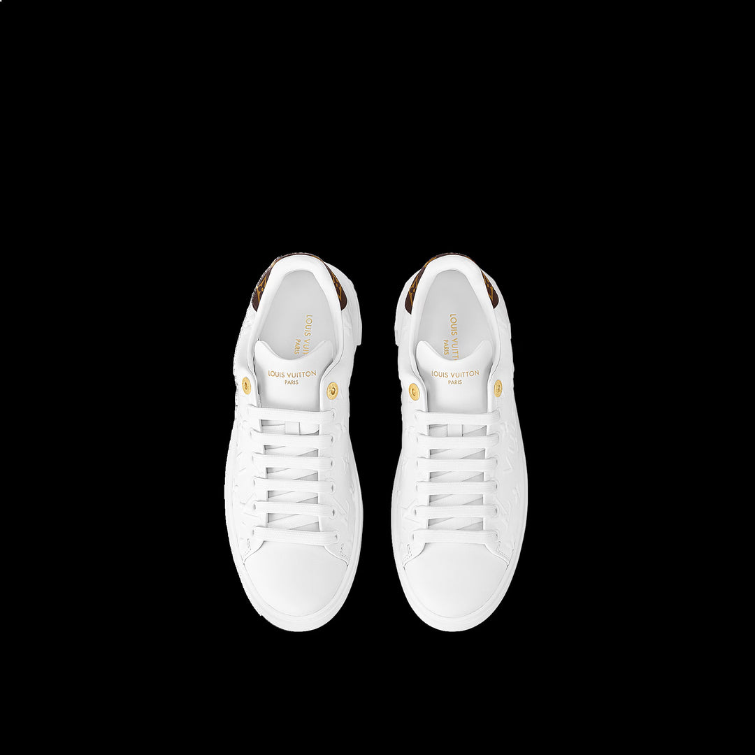 LV White Time Out Sneakers RRP $1,400