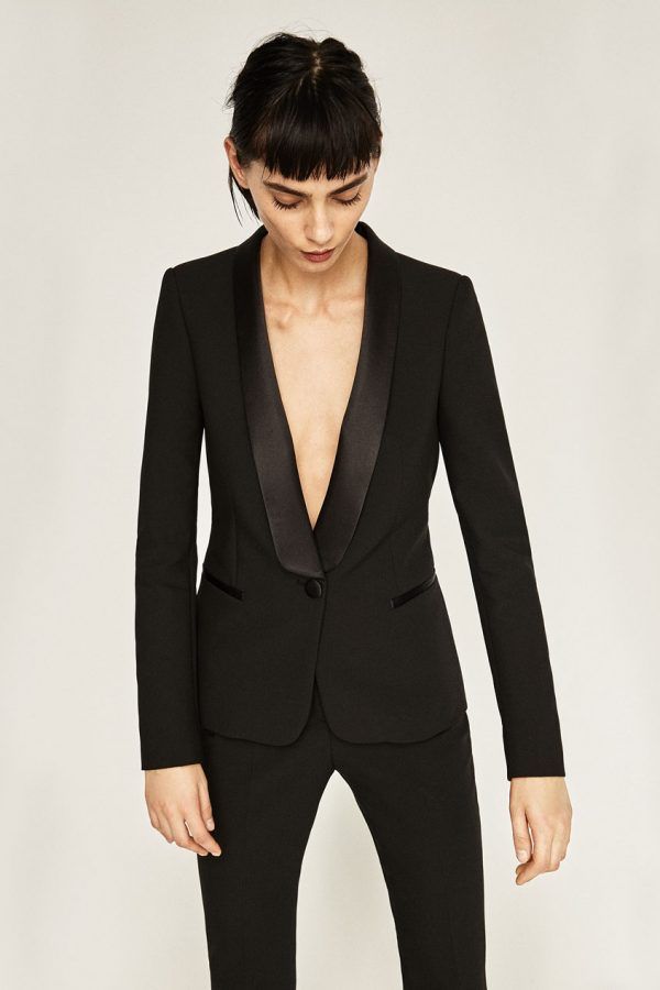 Zara Black Suit RRP $ 450