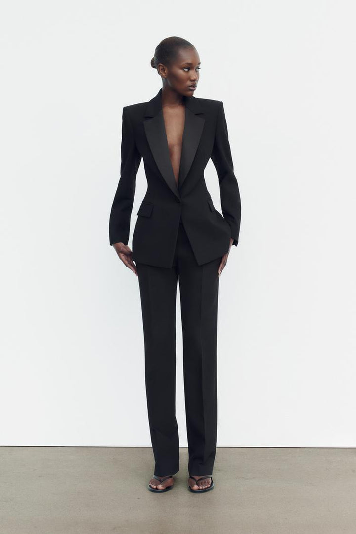 Zara Black Suit RRP $ 450